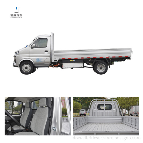 Ridever Electric Van Fence Cart Latest Hot Design Pure Electric Cargo Delivery Van
